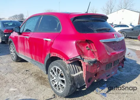 2016 Fiat 500X Trekking Plus from USA, damaged, VIN ZFBCFYET1GP470636